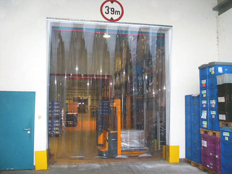 hladké priehľadné štandardné pásy pre skladovacie priestory